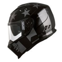 Simpson Venom Subdued Helmet - Black/Silver