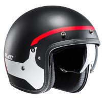 HJC FG-70s Open Face Helmet - Modik Red Black