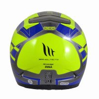 MT Revenge Full Face Helmet - Zusa Blue/Fluo Yellow