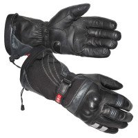 EXO2 StormGuard 12V Heated Motorcycle Gloves - Black - SALE
