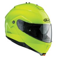 HJC IS-Max 2 Flip Front Helmet - Plain Fluo