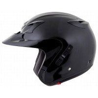 Scorpion EXO 220 Open Face Motorcycle Helmet - Matt Black