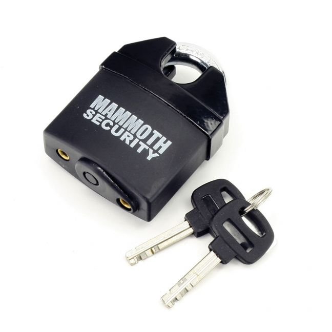 Mammoth Closed Shackle Hardened Steel Padlock