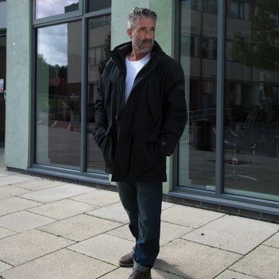 Oxford Parka Jacket - Black