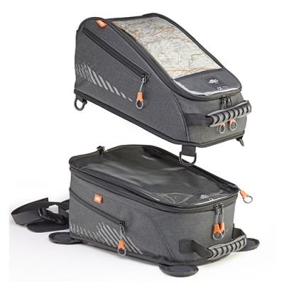 Kappa AH201 Double Tank Bag 20-40Ltr - Grey