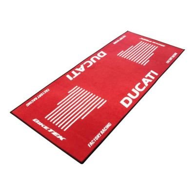 BikeTek Series 3 Ducati Logo Garage Mat 190 X 80cm
