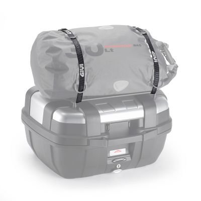 Givi S350 Trekker Motorcycle Luggage Straps - 170cm - Attached to TRK48N and Roll Bag