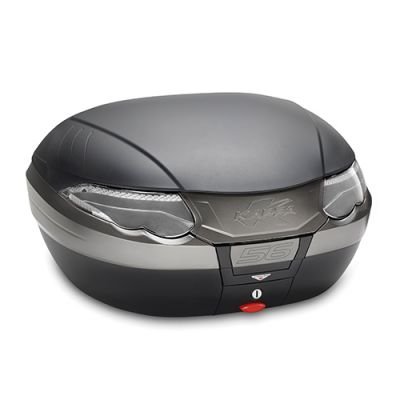Kappa K56NT 55-56L Monokey Top Box - Black With Clear Reflectors