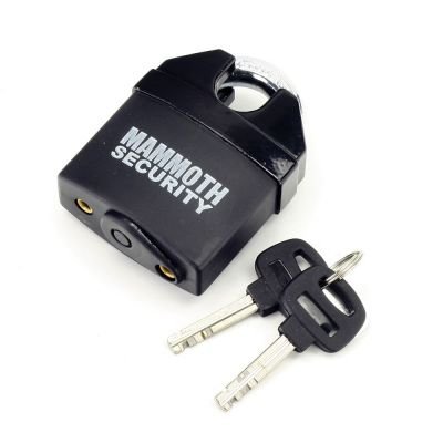 Mammoth Closed Shackle Hardened Steel Padlock
