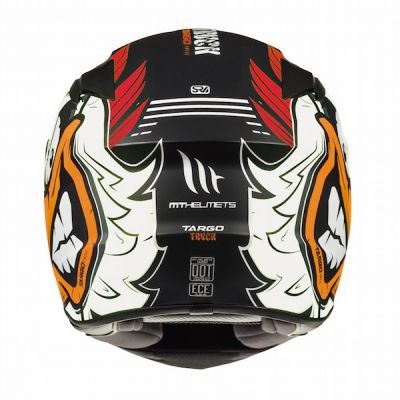 MT Targo Truck Full Face Helmet - Black White