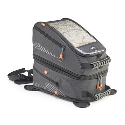 Kappa AH201 Double Tank Bag 20-40Ltr - Grey