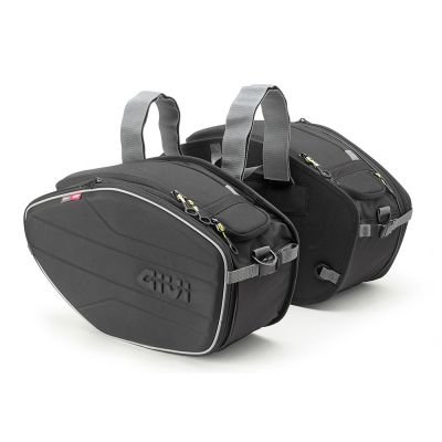 Givi EA101B Thermoformed Motorcycle Panniers - 19 - 25 Litre Panniers