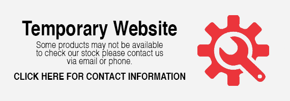 Temporary website banner